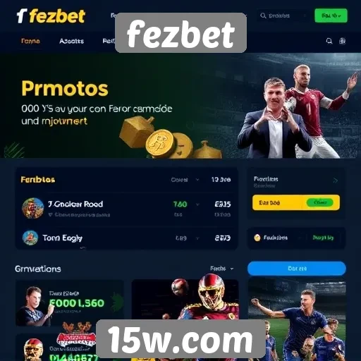 Promoções e bônus disponíveis na plataforma Fezbet