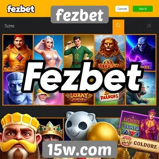 Variedade de jogos disponíveis no fezbet